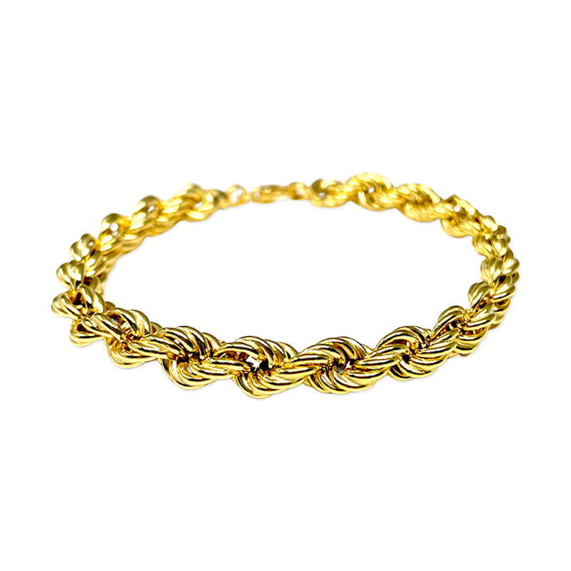 Bracciale Corda in Oro Oro18kt – Gioielleria Esposito Marano