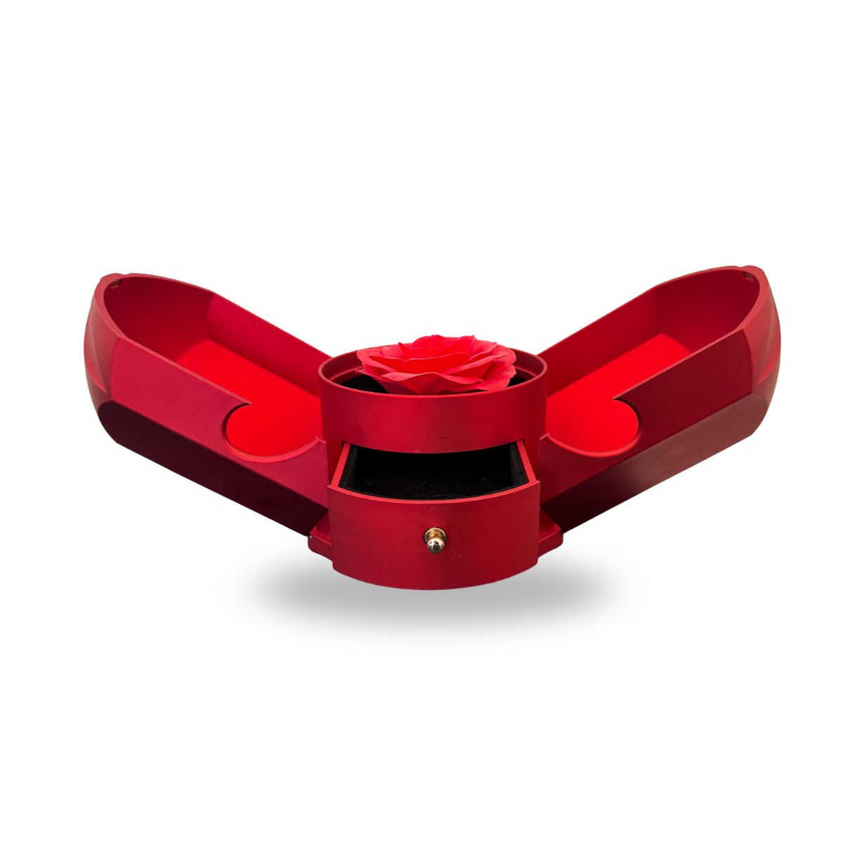 Box CUPOLA + ROSA + PORTAGIOIELLO + SCRITTA LOVE