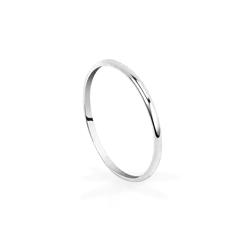 Ferma Anello in Oro Bianco Oro18kt Gioielleria Esposito Marano