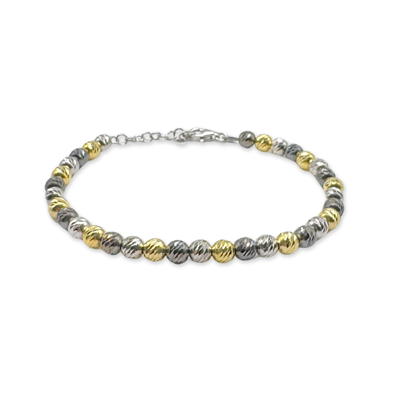 Bracciale milleluci in Argento 925 - Colore Multicolor II - d 0,5