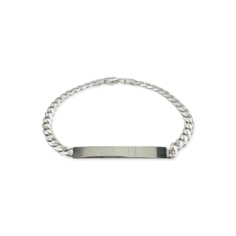 Bracciale Targhetta con incisione inclusa - Argento925