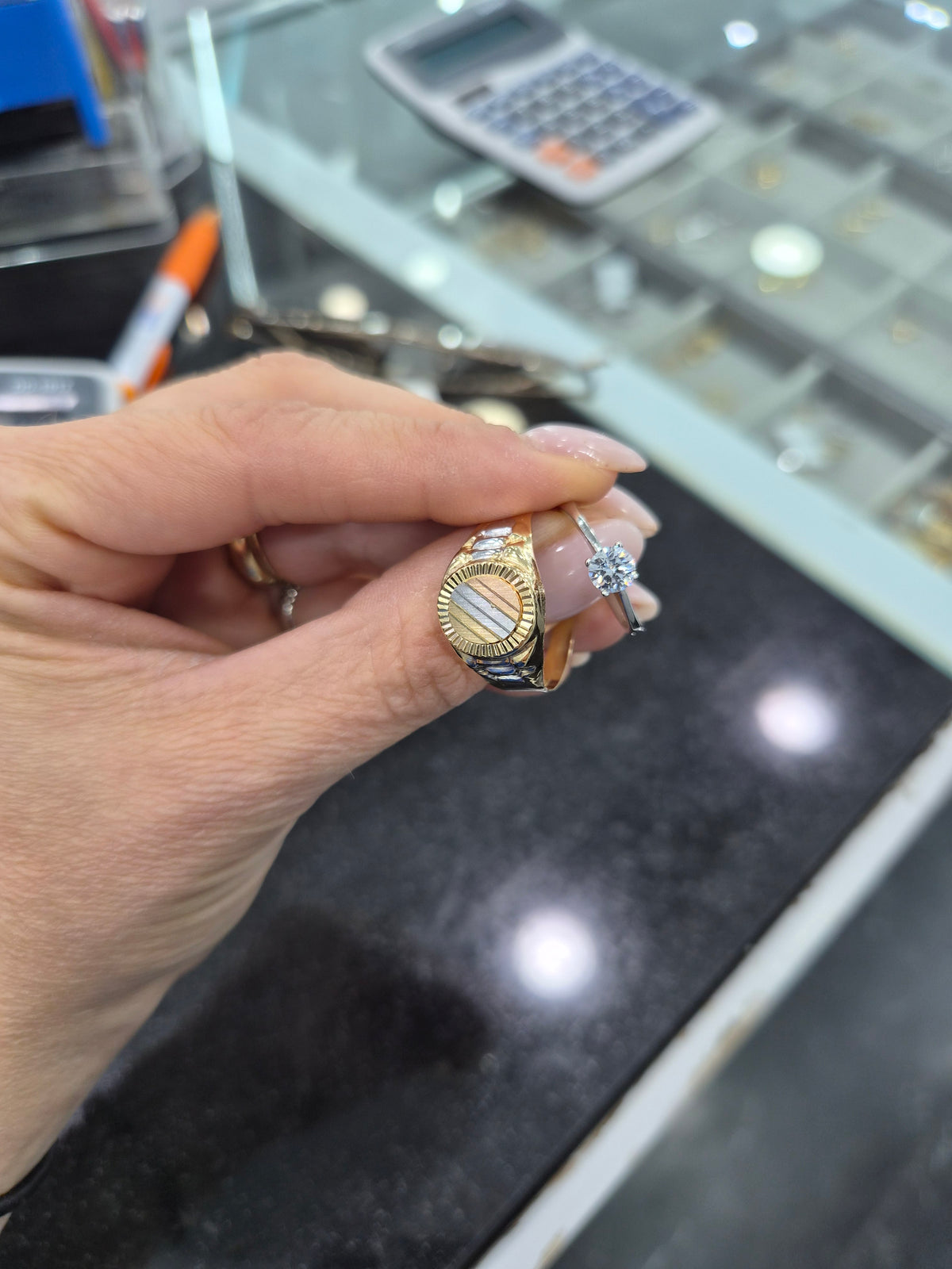 1anello oro18kt