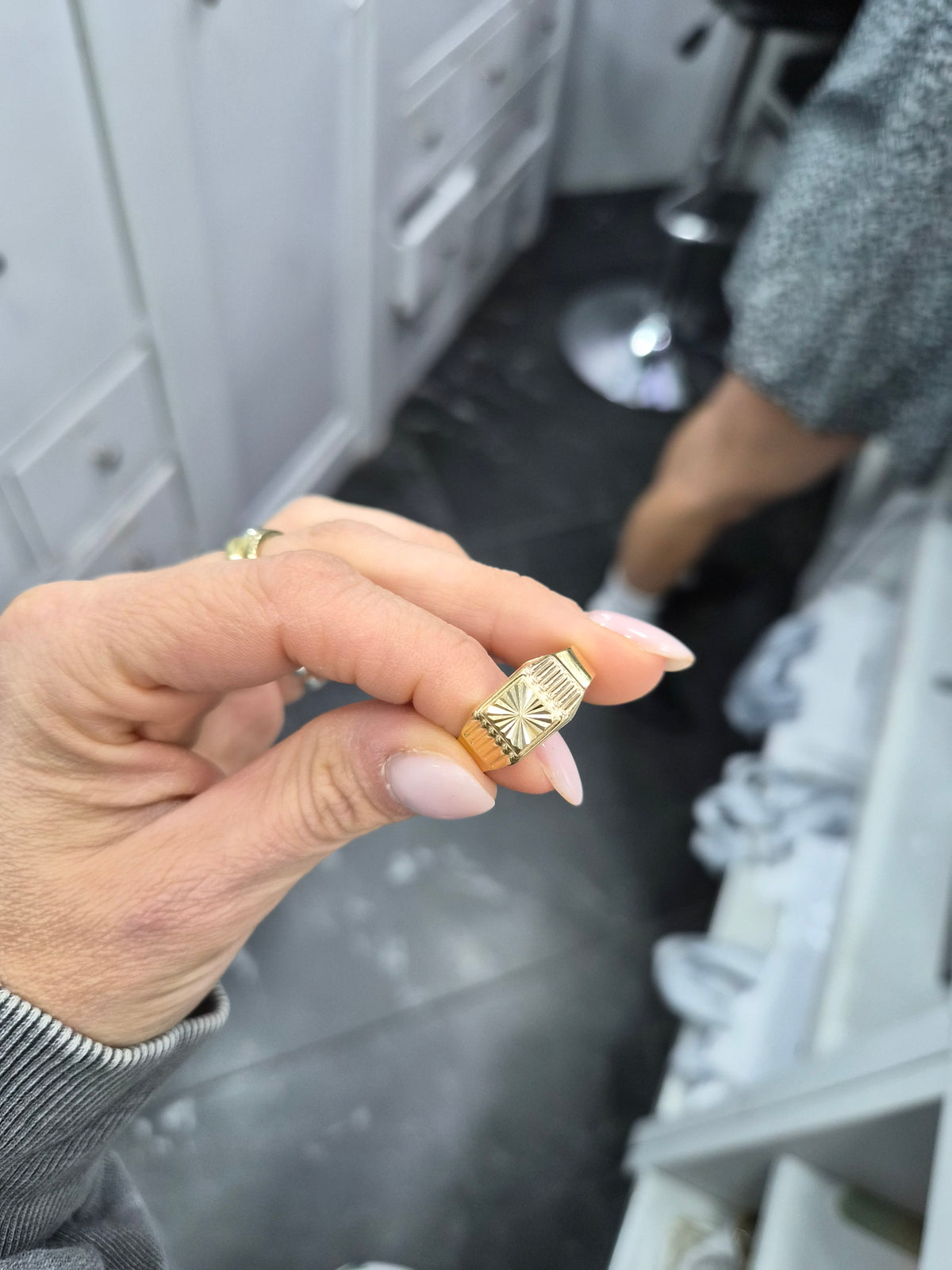 Anello oro18kt