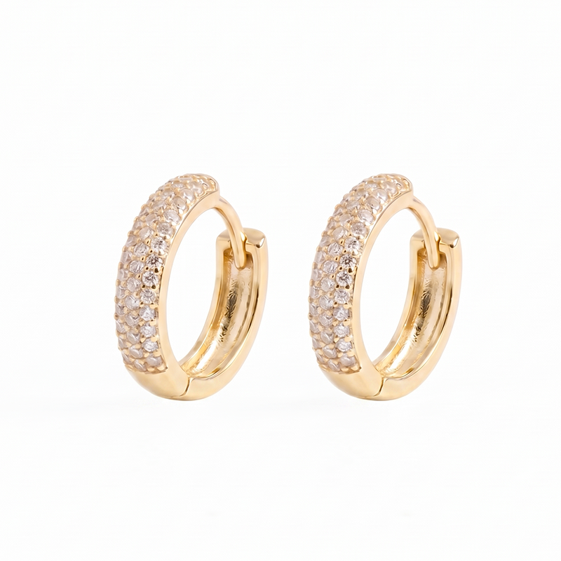 Cerchietti Pavè - Colore Oro - Argento925
