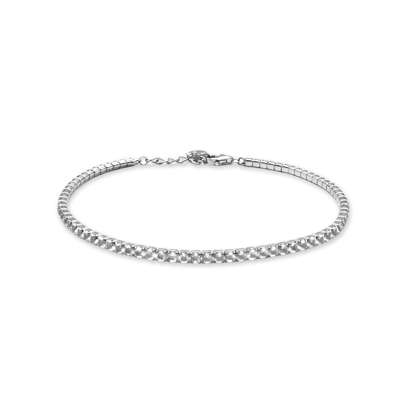 Bracciale Micro Tennis in Argento 925 - Silver e Zirconi Bianchi