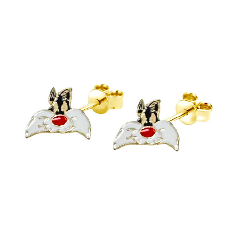 Orecchini "Silvestro" in Oro18kt