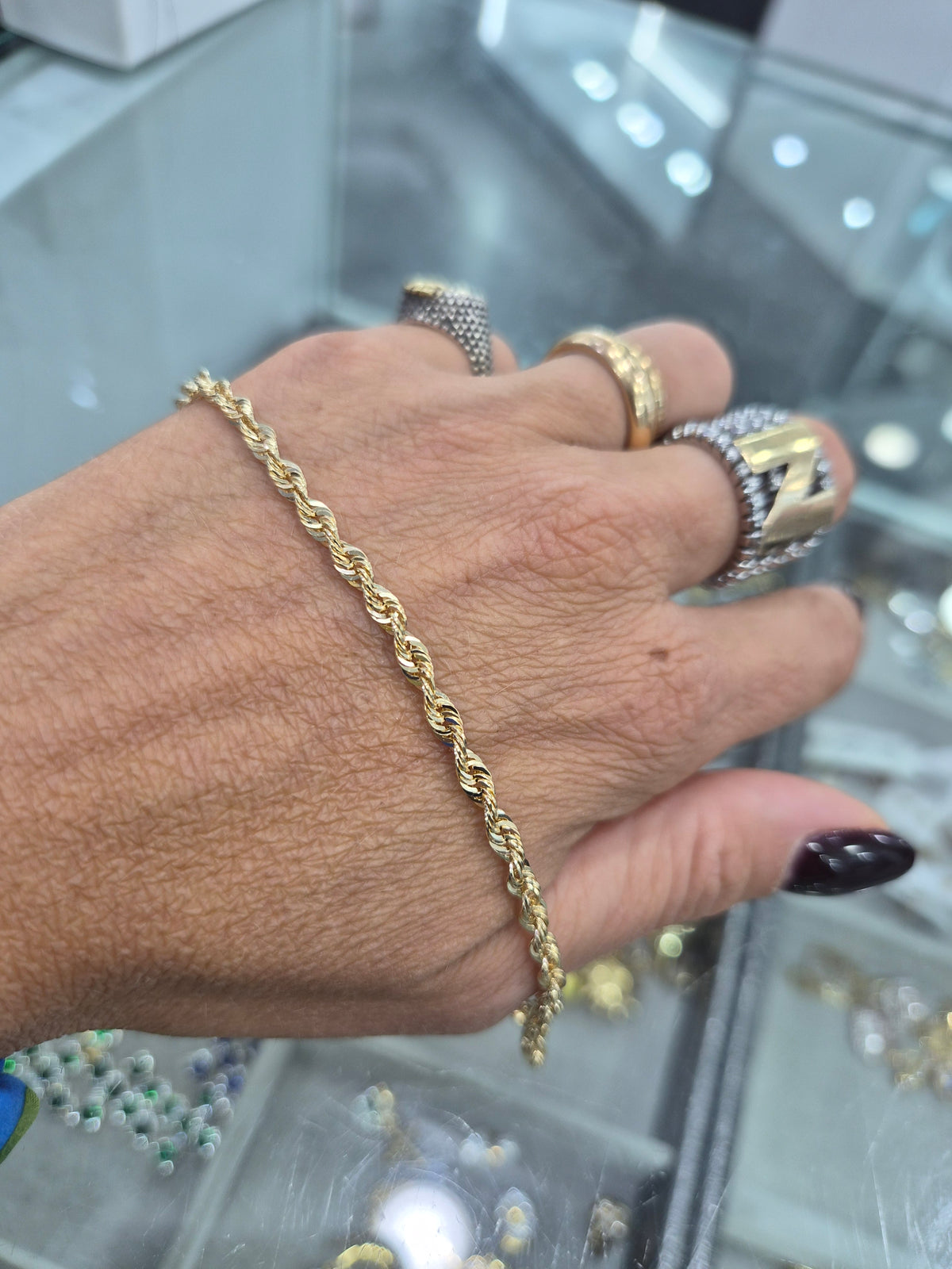 Bracciale america oro18kt