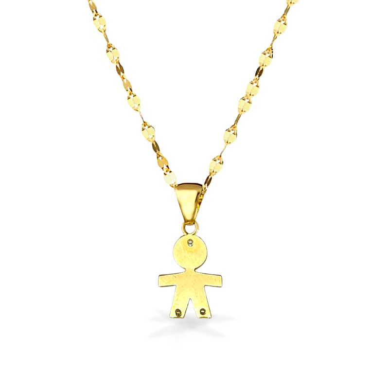 Collana in Oro Le Bebè con pendente Bimbo in Oro - Oro18kt
