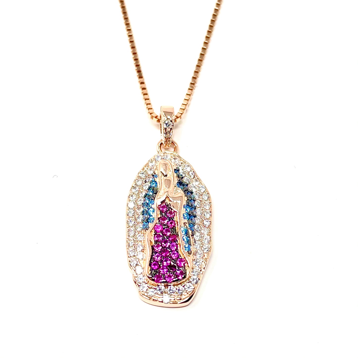 Collana "Guadalupe" in Argento925 - Colore Rosè