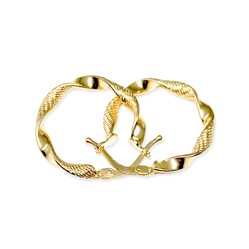 Cerchi Intreccio in Oro - Oro18kt