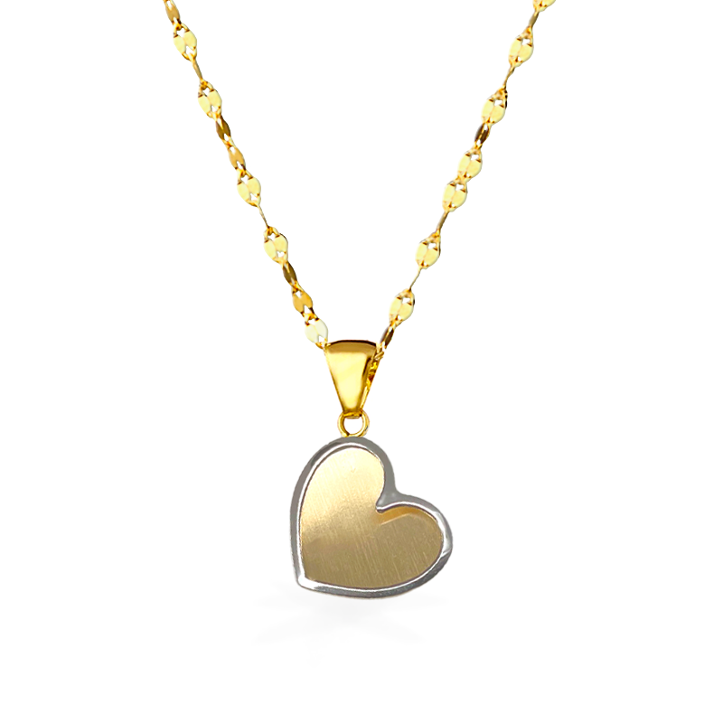 Collana in Oro con Cuore - Oro18kt