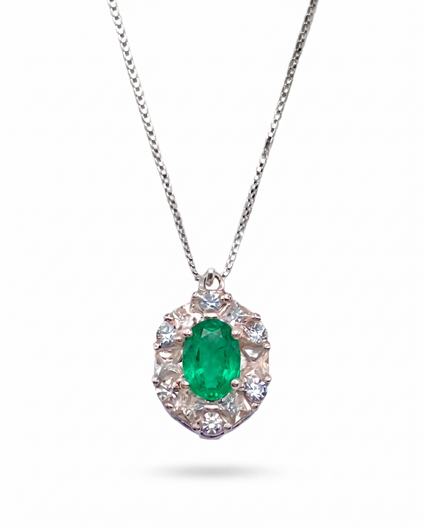 SET KATE: Anello + Collana + Orecchini - Argento925 - Colore Verde