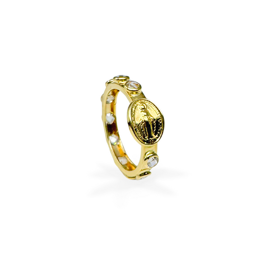 Anello rosario in Oro - Oro18kt