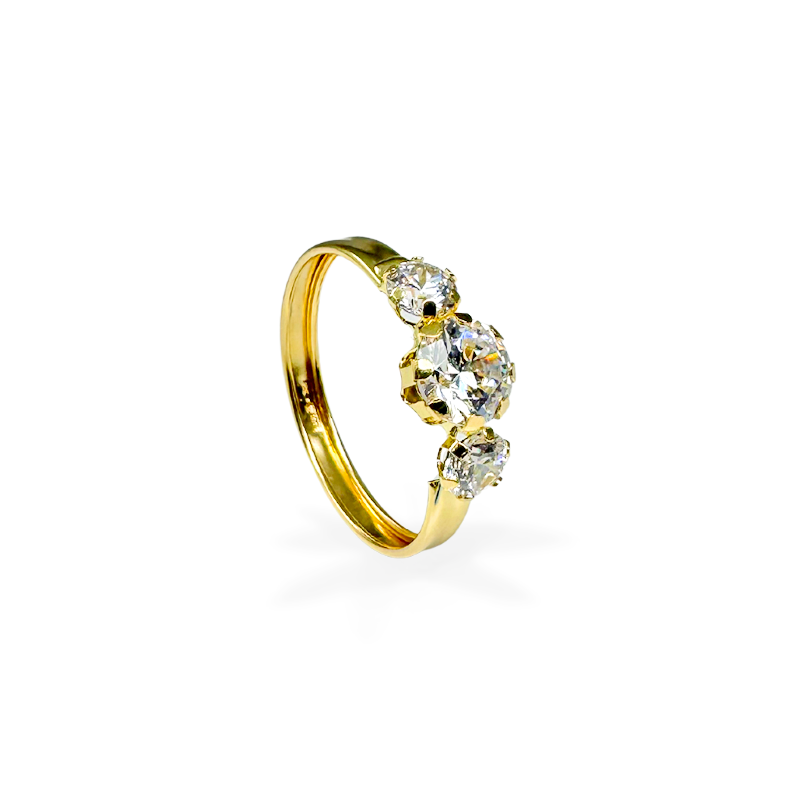 Anello Triade in Oro - Oro18kt