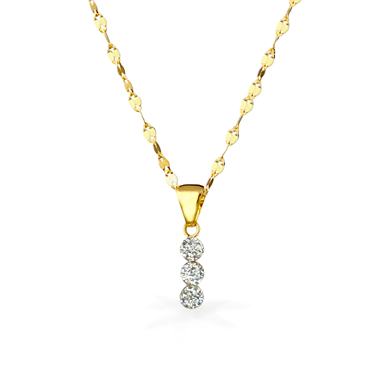 Collana Trilogy - Oro18kt - mod. 2