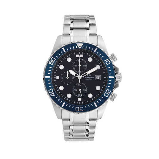 EASY TIME CRONO SPORT BLU - LORENZ