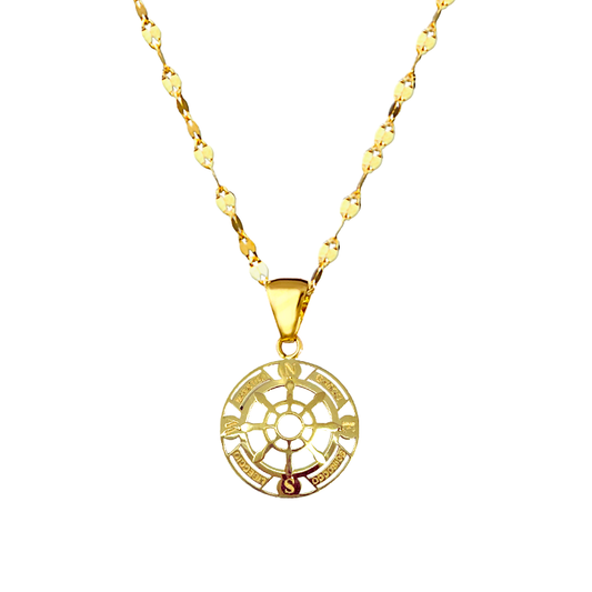 Collana in Oro - "TIMONE DEL VENTO" - Oro18kt