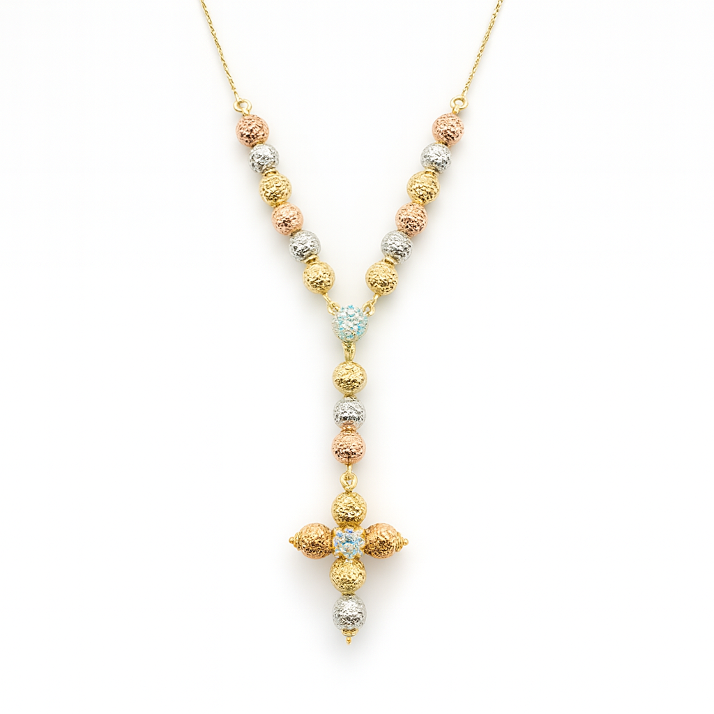 Collana Rosario Milleluci - Oro18kt