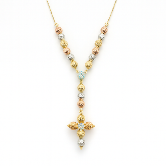 Collana Rosario Milleluci - Oro18kt