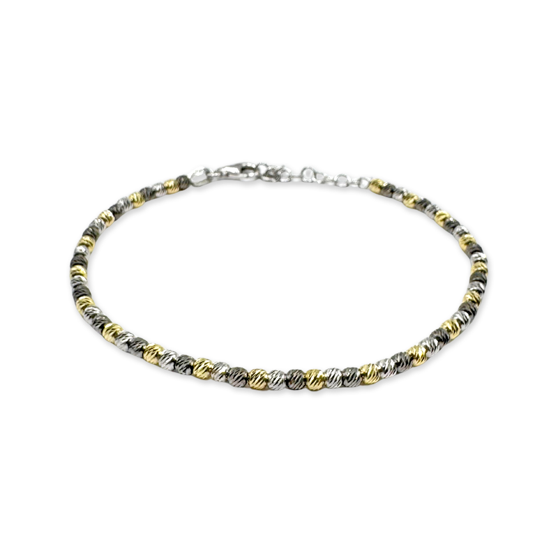 Bracciale milleluci in Argento 925 - Colore Multicolor - d 0,2