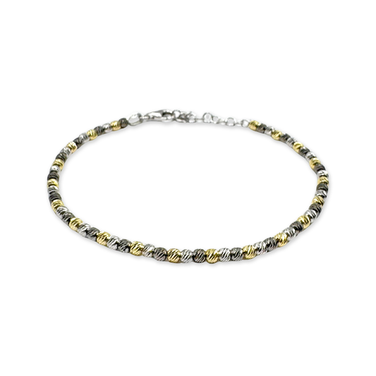 Bracciale milleluci in Argento 925 - Colore Multicolor - d 0,2