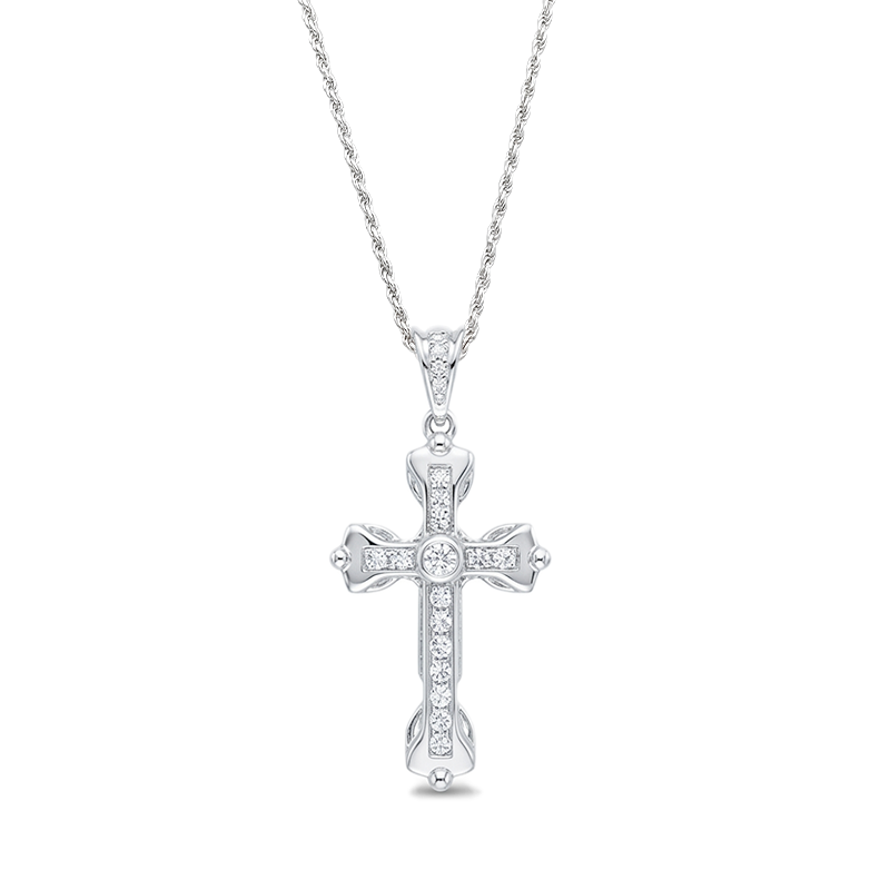 Collana con Croce II - Argento925