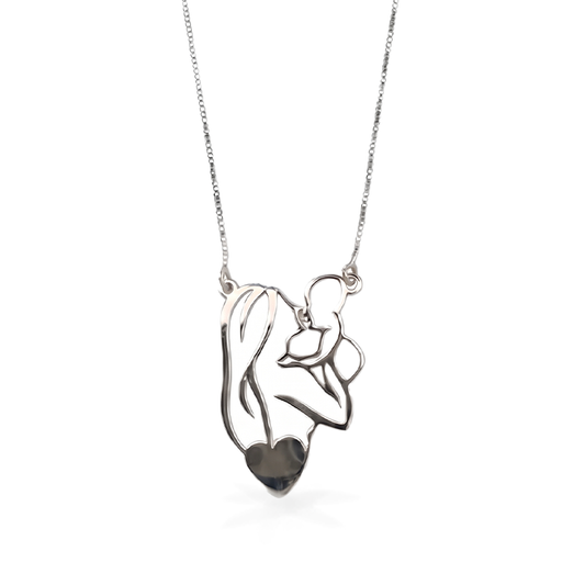 Collana Abbraccio Mamma - Argento925