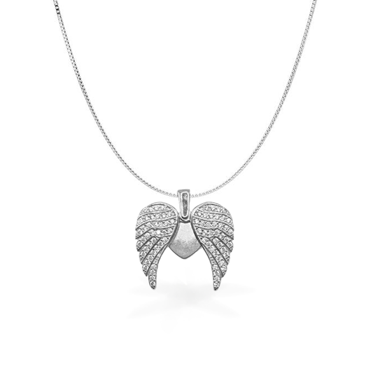 Collana con Cuore alato - Argento925