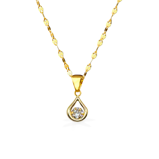 Collana Goccia in Oro18kt