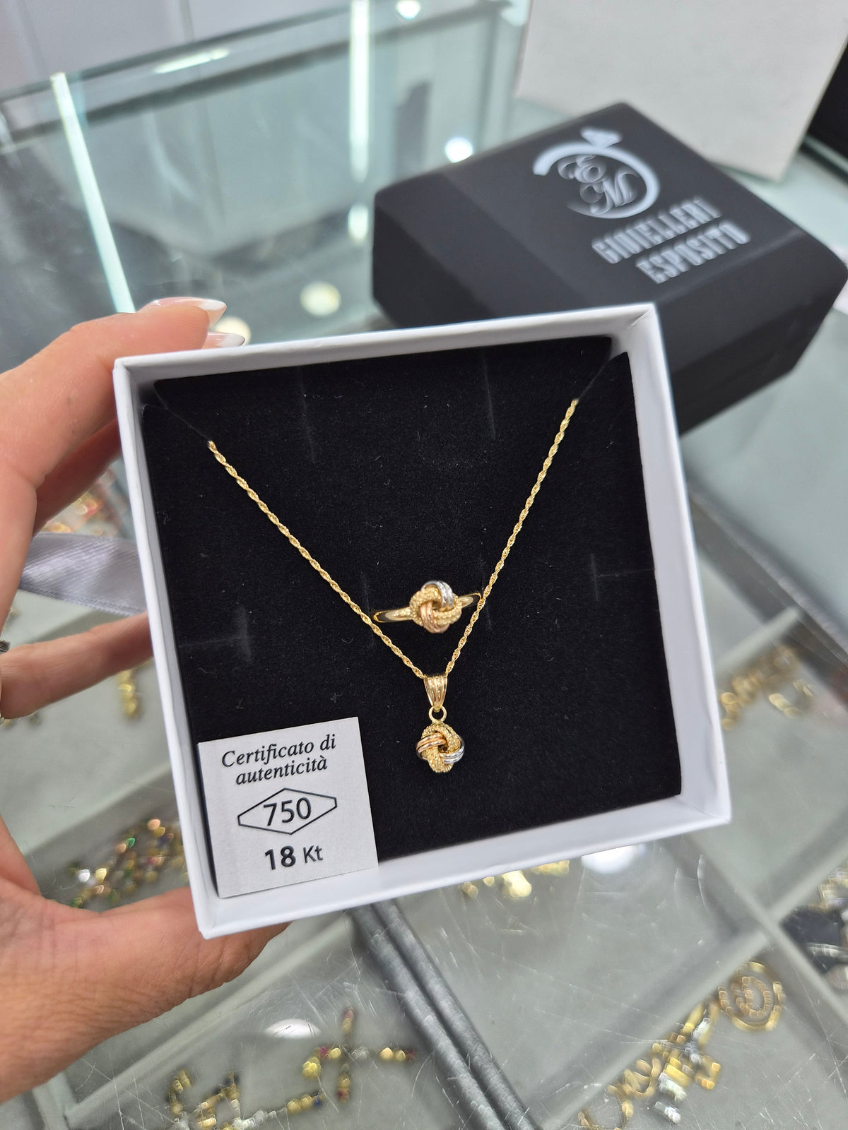Set oro 18kt