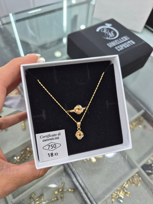 Set oro 18kt