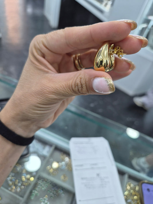 Coppia orecchini goccia oro18kt