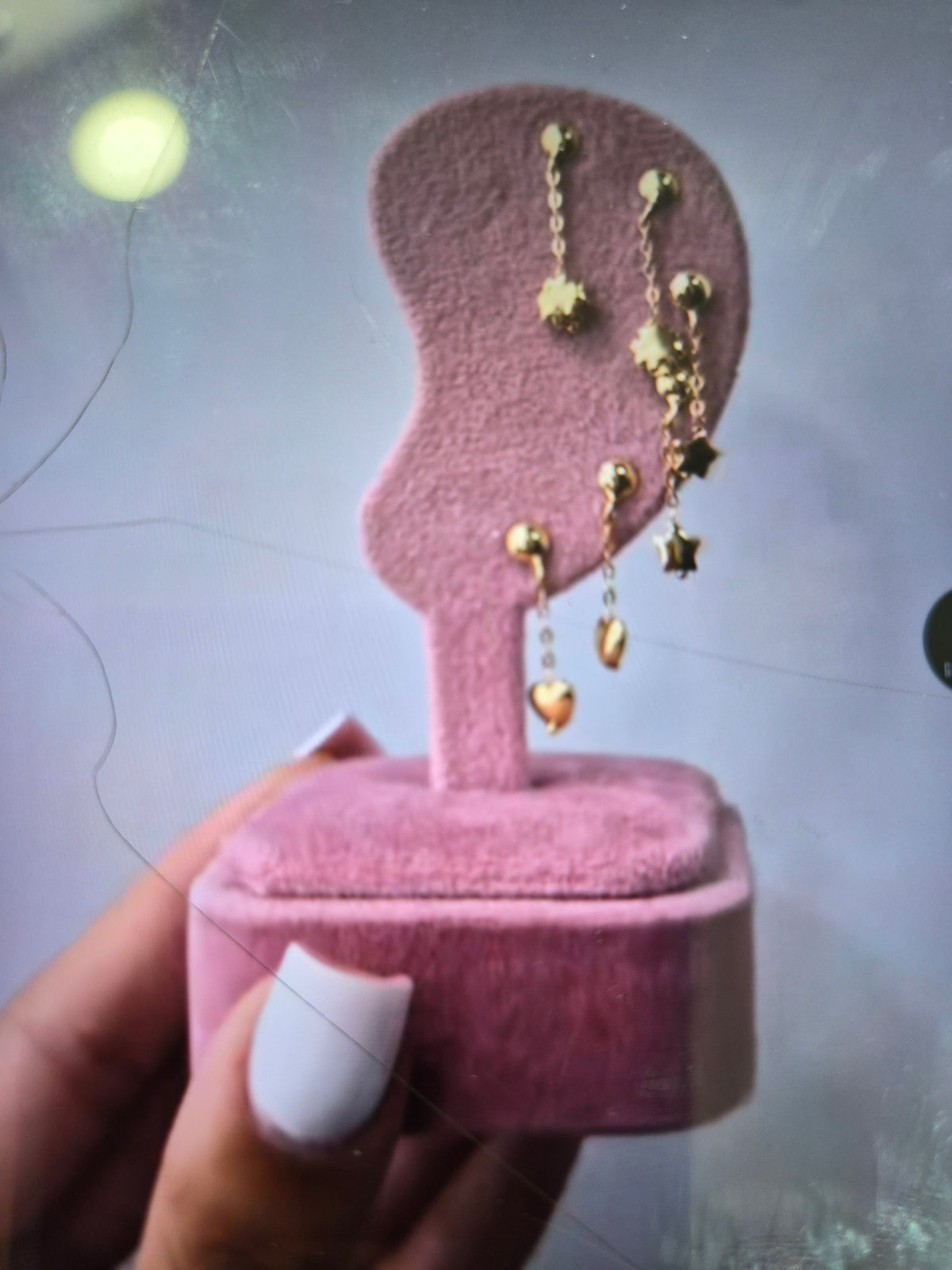 Coppia orecchini oro18kt