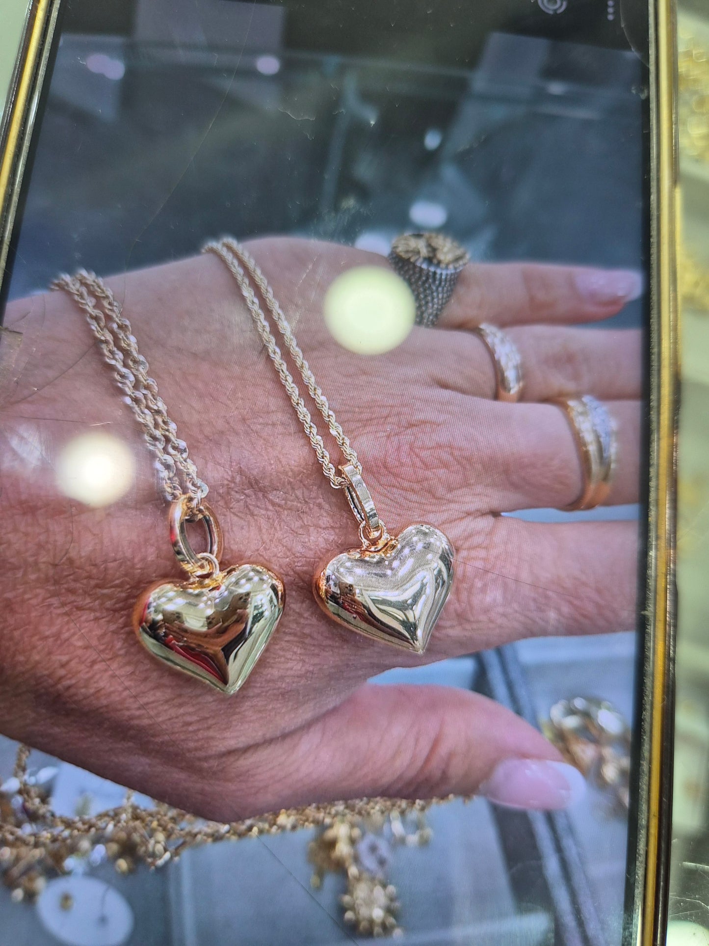2 collane oro18kt di cui una a 60 cm