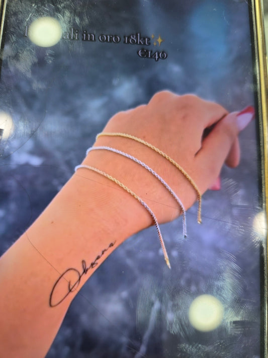 Bracciale oro18kt