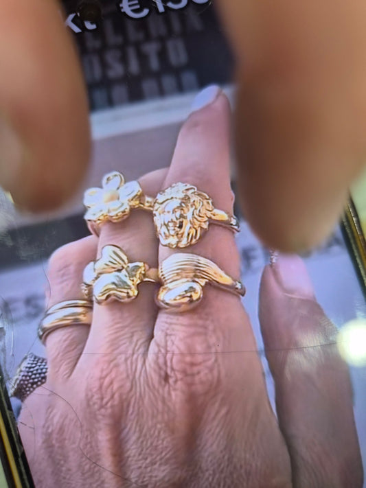 Anello oro18kt
