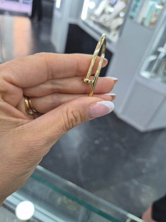 Bracciale chiodo oro18kt