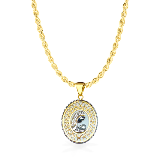 Collana Laser in Oro Giallo - Oro18kt