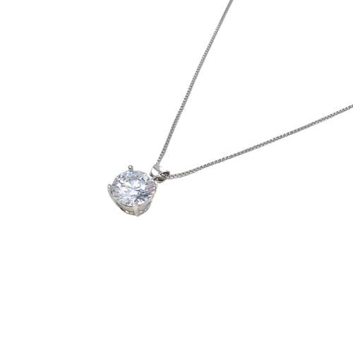 Collana AMAMI con Punto Luce brillante in Argento 925