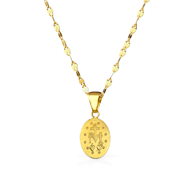 Collana in Oro Giallo con pendente in Oro18kt