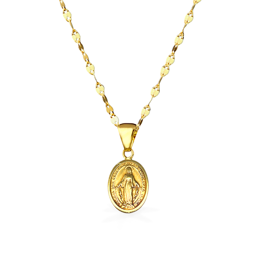 Collana in Oro Giallo con pendente in Oro18kt