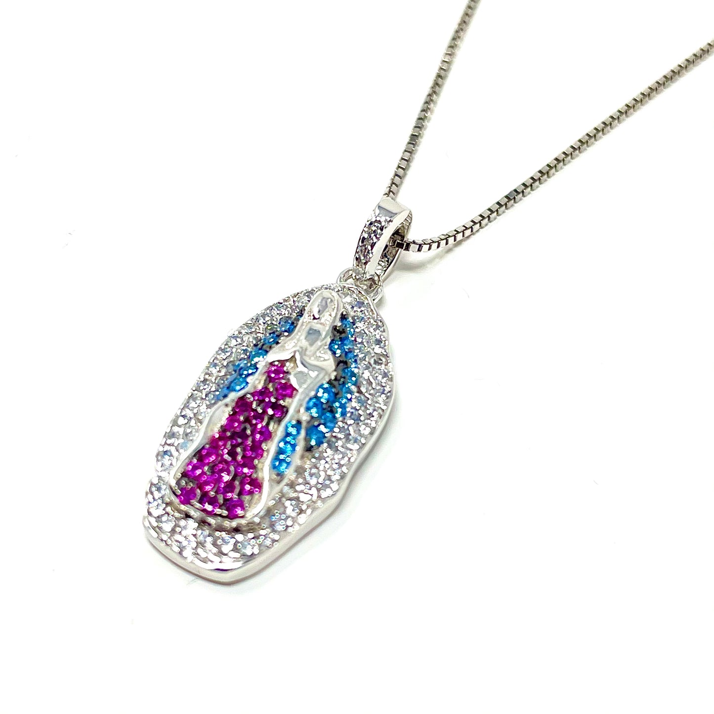 Collana "Guadalupe" in Argento925 - Colore Argento