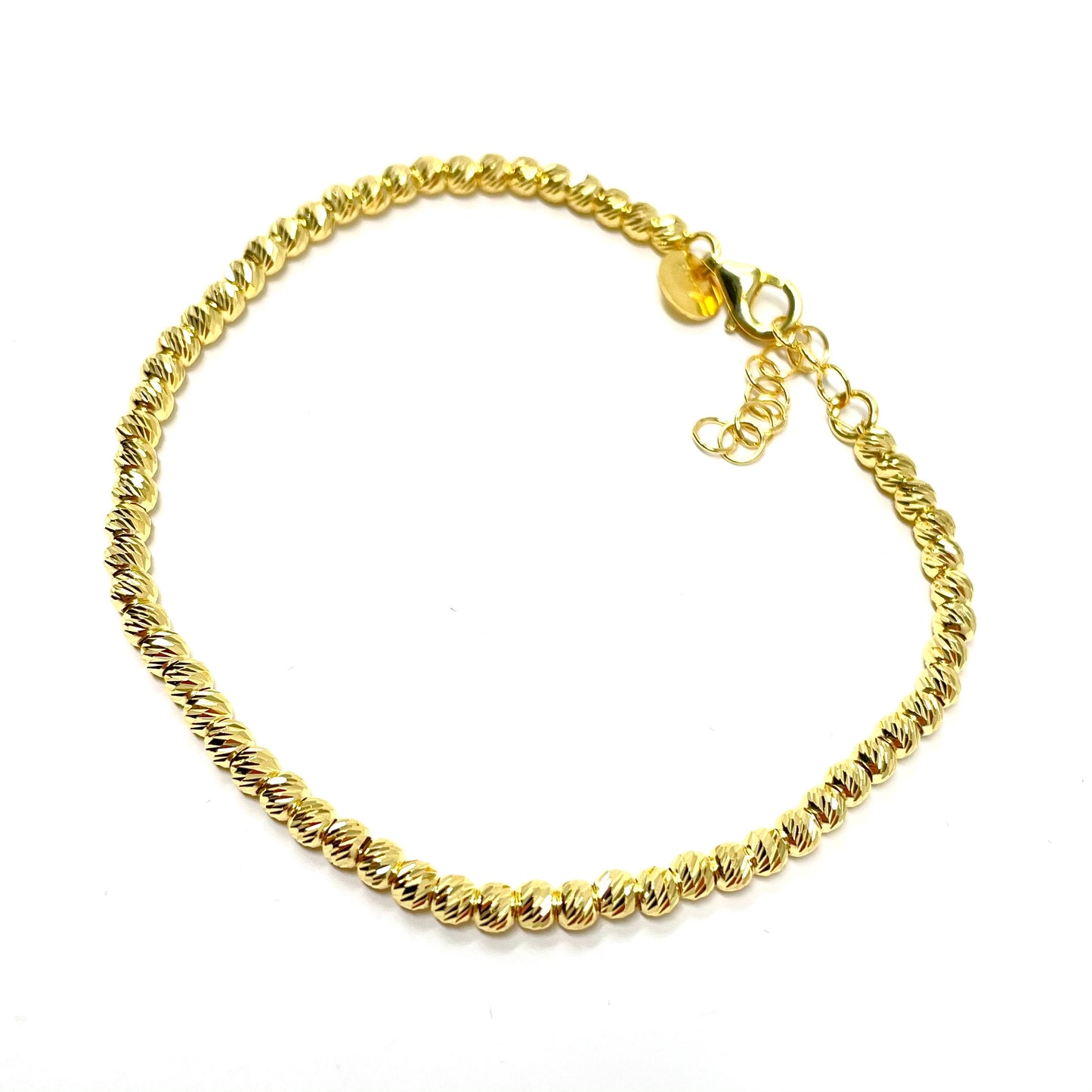 Bracciale Particelle in Argento925 - Colore Oro