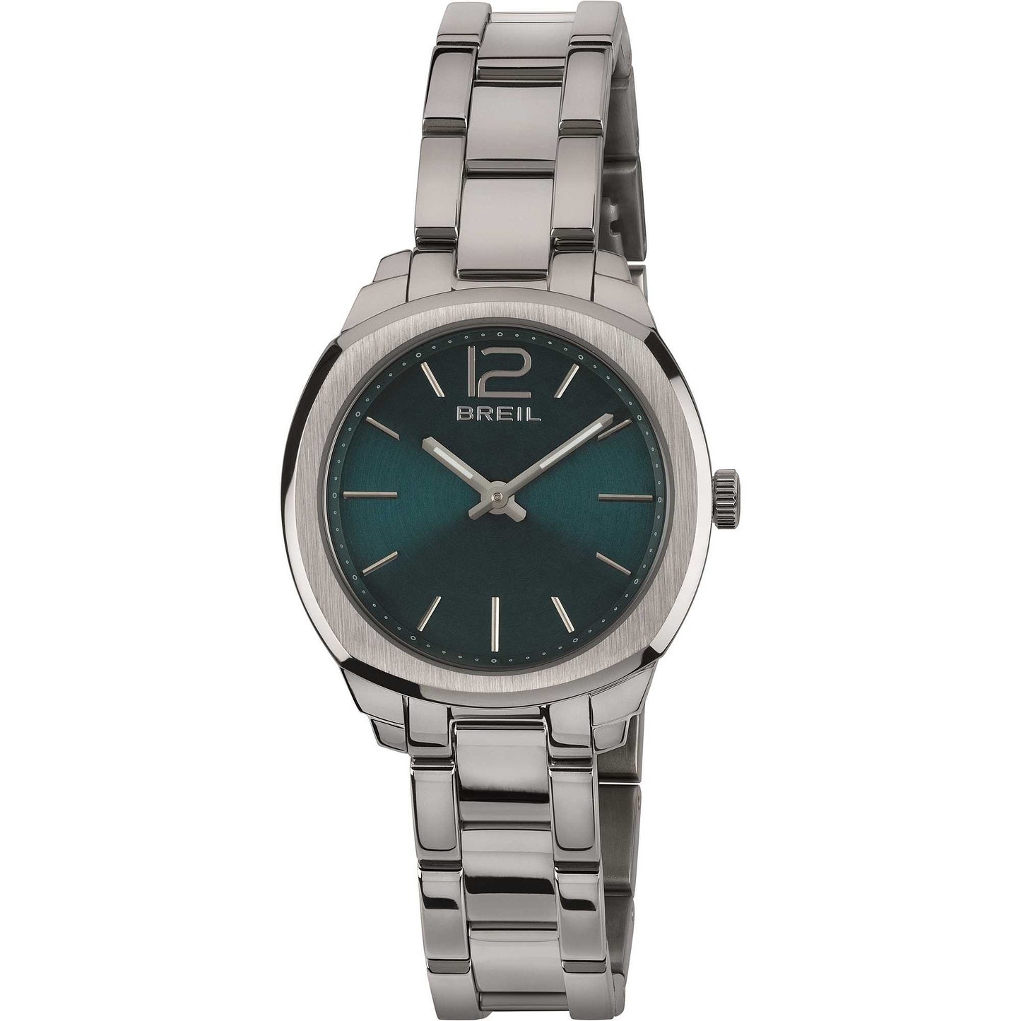 Orologio solo tempo da donna Breil serie Clubs ref. TW1715 in acciaio e quadrante verde petrolio